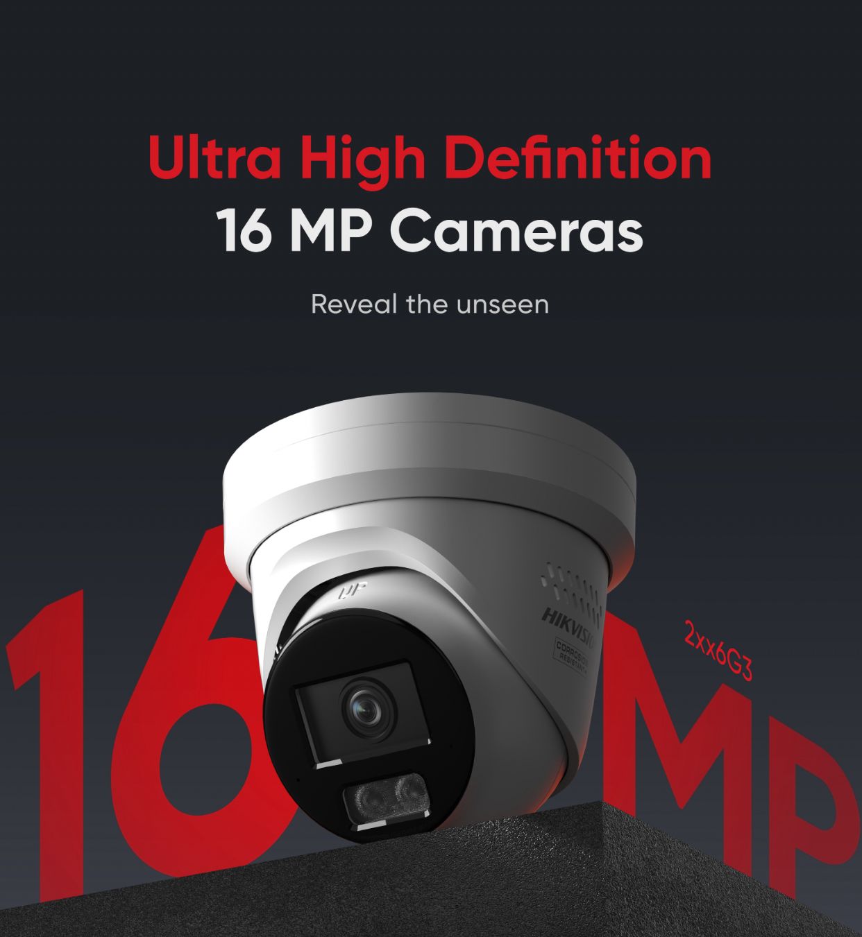 HIKVISION 16 MP CAMERA